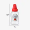 Condiment Bottles 4pcs Portable Seasoning Storage Containers Jars BBQ Office School Bento Box Dressing Dispensers 3