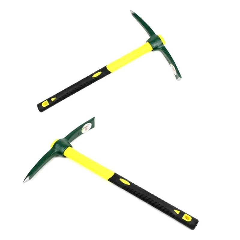 Pickaxe for Planting Portable Weeding Pick Axe for Digging Prospecting Camping Preparing Flower Bed