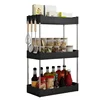 1Pc Kitchen Spice Storage Rack Multi-Functional Countertop Seasoning Storage Rack Household Multi-Layer Corner Shovel Kitchen Ut 6