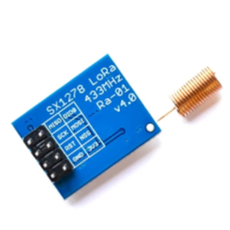 A10I Ra-01 LoRa SX1278 433M 무선 확산 스펙트럼 전송 모듈 가장 먼 10KM