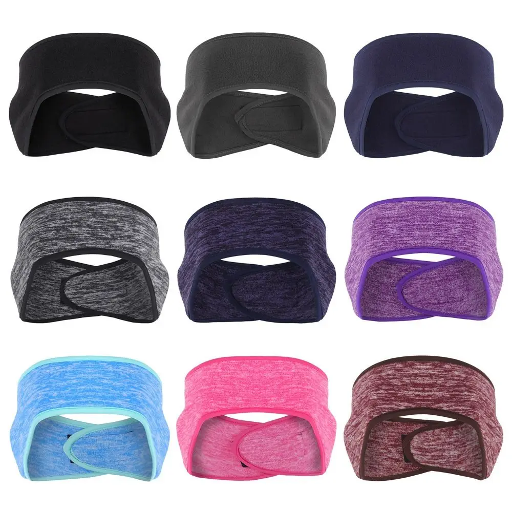 

1Pcs Hair Bands Fleece Ear Cover Women Girls Adjustable Winter Sweatband Running Headband Ear Muffs Headband Ear Warmer