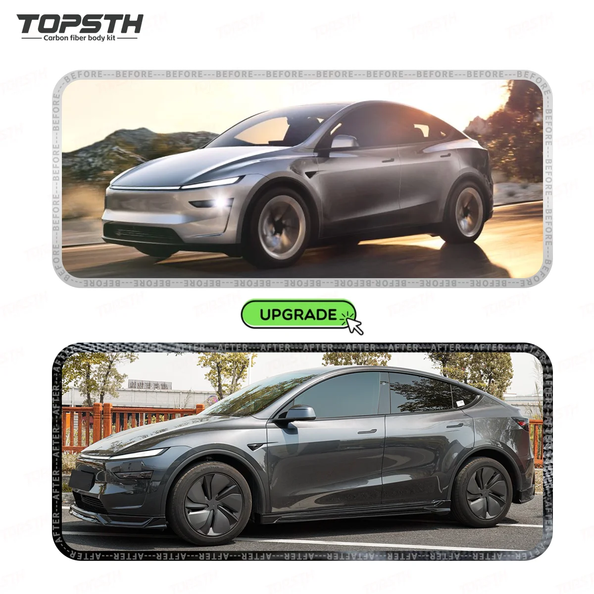 2025年式以降 テスラ モデルY ABSスポーツボディキット 新品