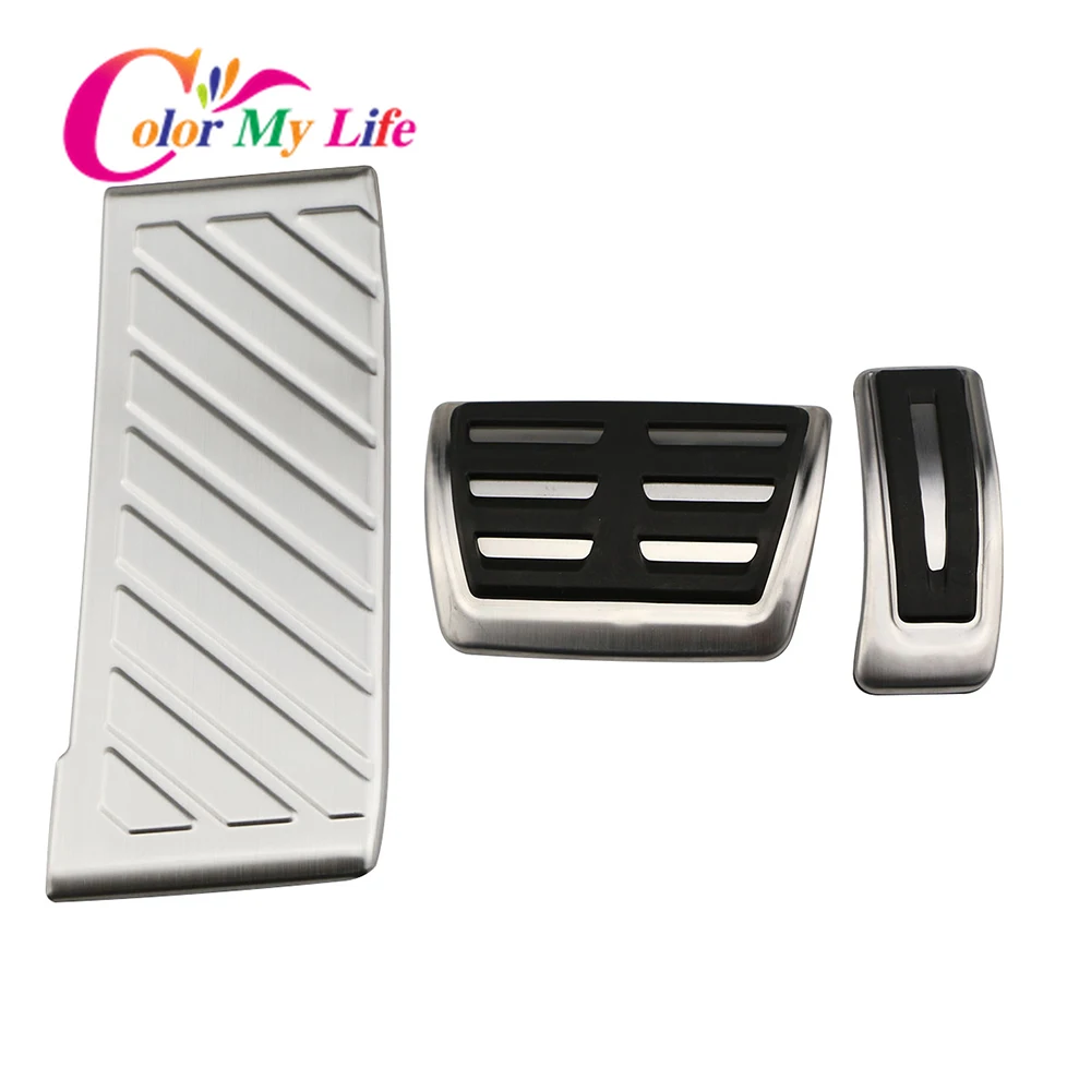 Car Pedal Covers for Volkswagen Skoda,car accessories,car pedals,pedal cover,stainless steel pedal cover