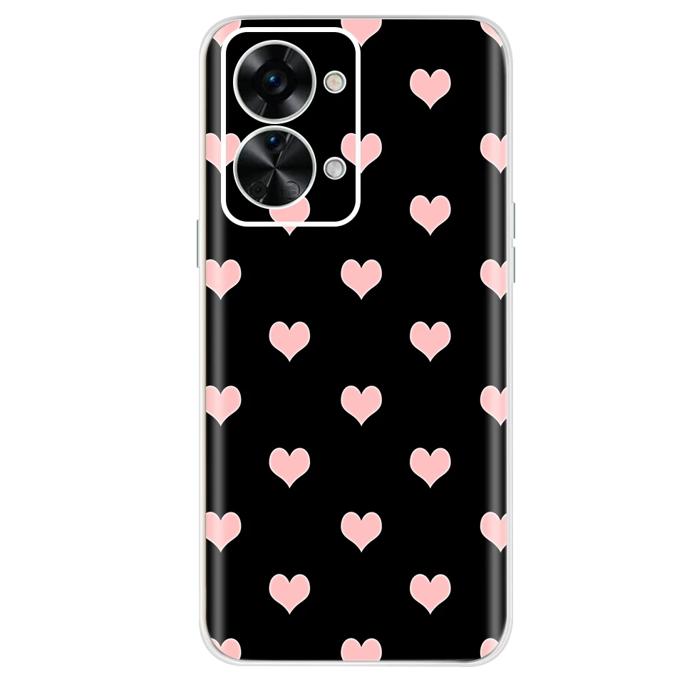 Stylish Painted Soft Silicone Clear TPU Phone Case Cover with Bumper Protection