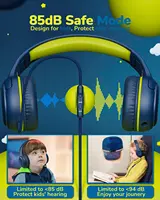 AWATRUE AT2 Headset,3.5mm Surround Stereo Gaming Headphones with Mic Soft Memory Earmuffs for PC,Laptop,Kids for School Toddler - Image 3