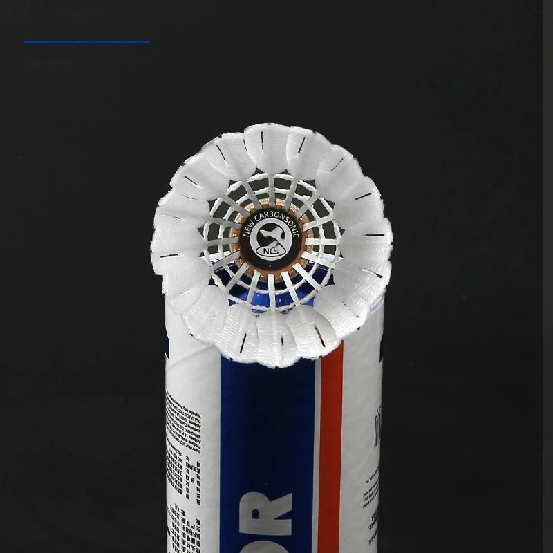 Professional Carbon Badminton Shuttlecocks 12 Pack Stable Flight_voghion.com