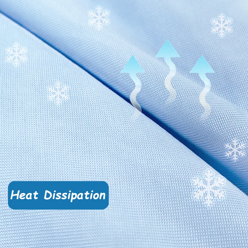 Cooling Quilt Soft Breathable Summer Comforter Lightweight Air Conditioning Thin Duvet Cold Silky Student Single Home Decor 1PC