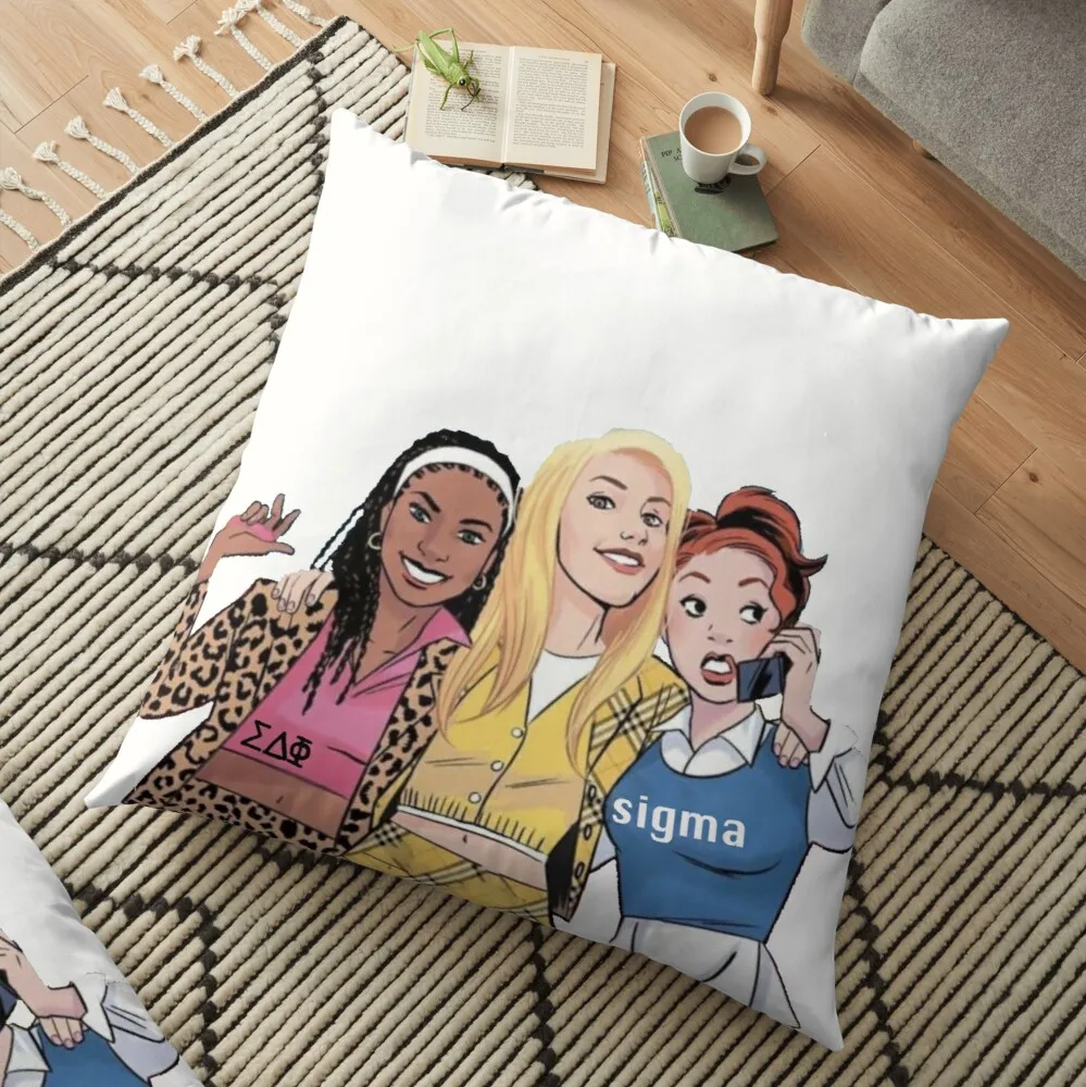 

clueless sigma Floor Pillow Sofa Cushion