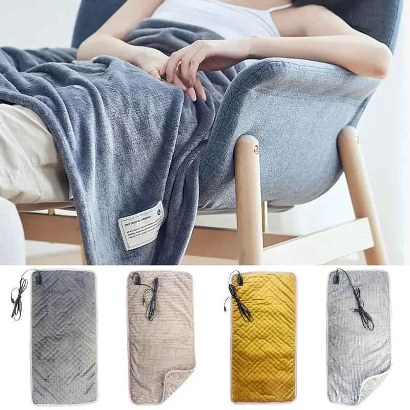 

Multifunctional Electrical Warming Blanket Body Warming Heated Mattress Single Thicker Heater Throw With Data Cable Winter Tools