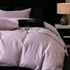 2025 New Solid Color Bedding Sets - High-End Long-Staple Cotton, 100% Pure, High Thread Count, 1.5m Bed 5