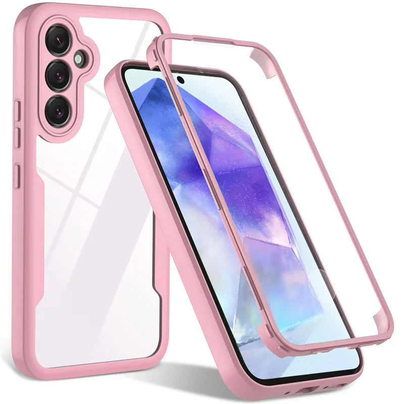 360 Full Cover Soft Phone Case - Premium Protection, Sleek Design
