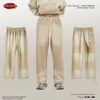 ZODF Retro Winter Washed 360sm Fleece Sweatpants For Men Unisex Casual Loose Gradient Distressed Straight Pants HY0642 3