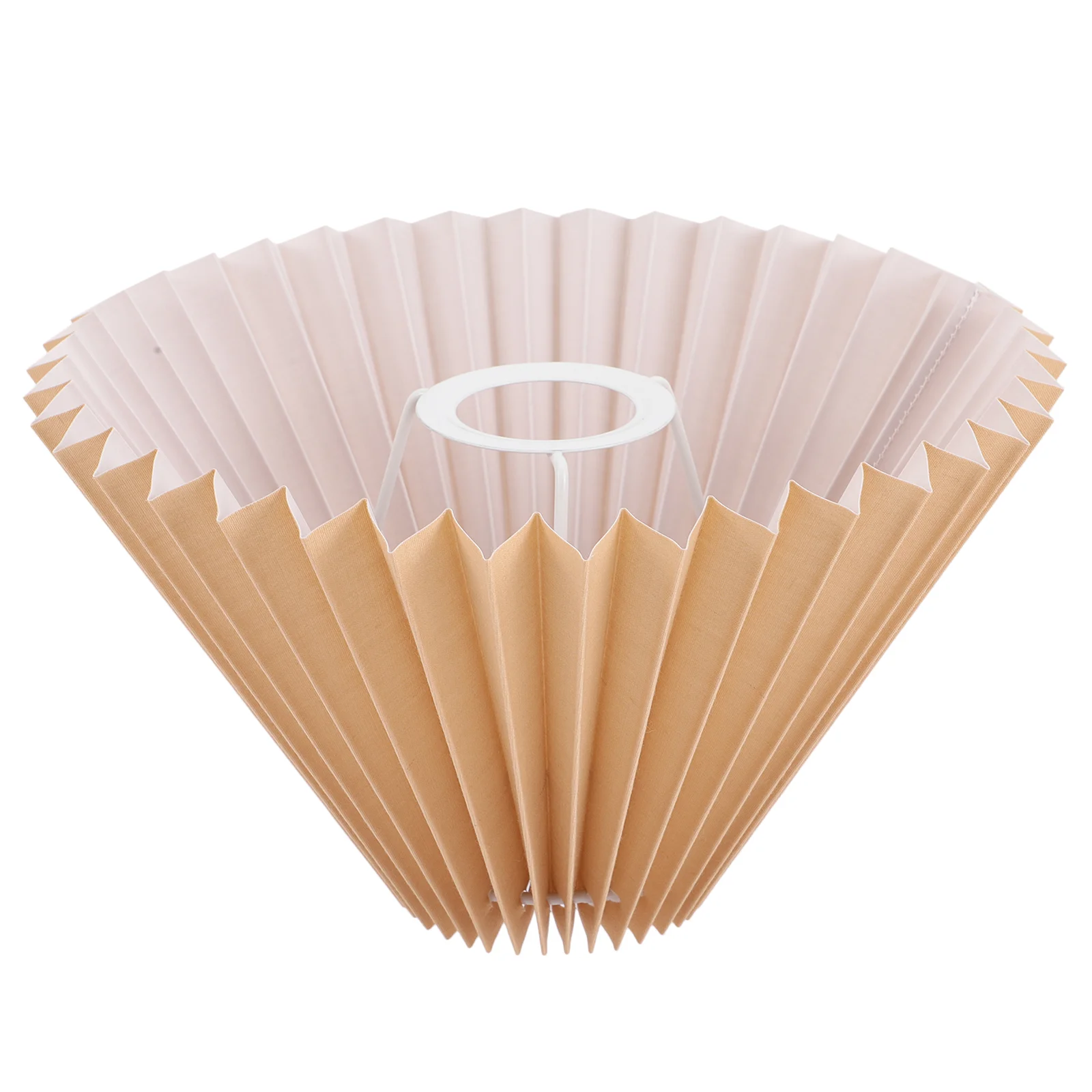 

Lampshade Table Lamp Table Lamp for Table Pleated Bedside Screen E27 Cloth Fabric Light Shades Clip on Chandelier Covers Bulbs