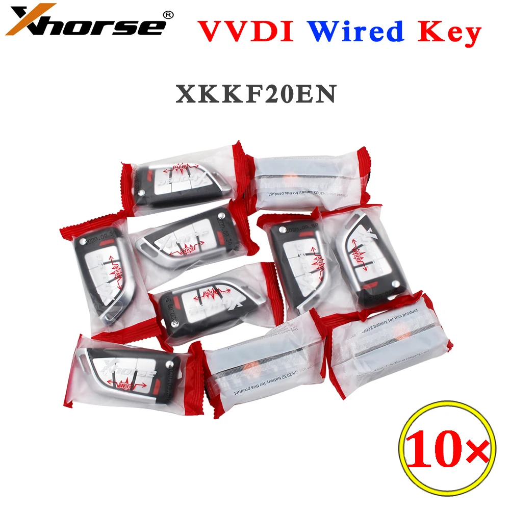 

10 шт./лот оригинальный проводной дистанционный ключ XHORSE XKKF20EN в стиле ножа для работы с инструментами Xhorse VVDI