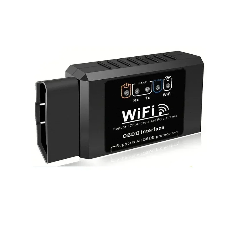 WiFi ELM327 OBD2 Code Reader Scanner V1.5 Car Diagnostic Tools for Android/IOS/Windows 16PIN OBD2 Interface