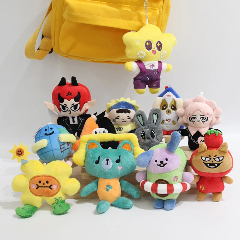 Thailand GMMTV CP Plush Keychain - Cartoon Cute PP Cotton Pendant - JAIDEE BABII WIN Fan Gift