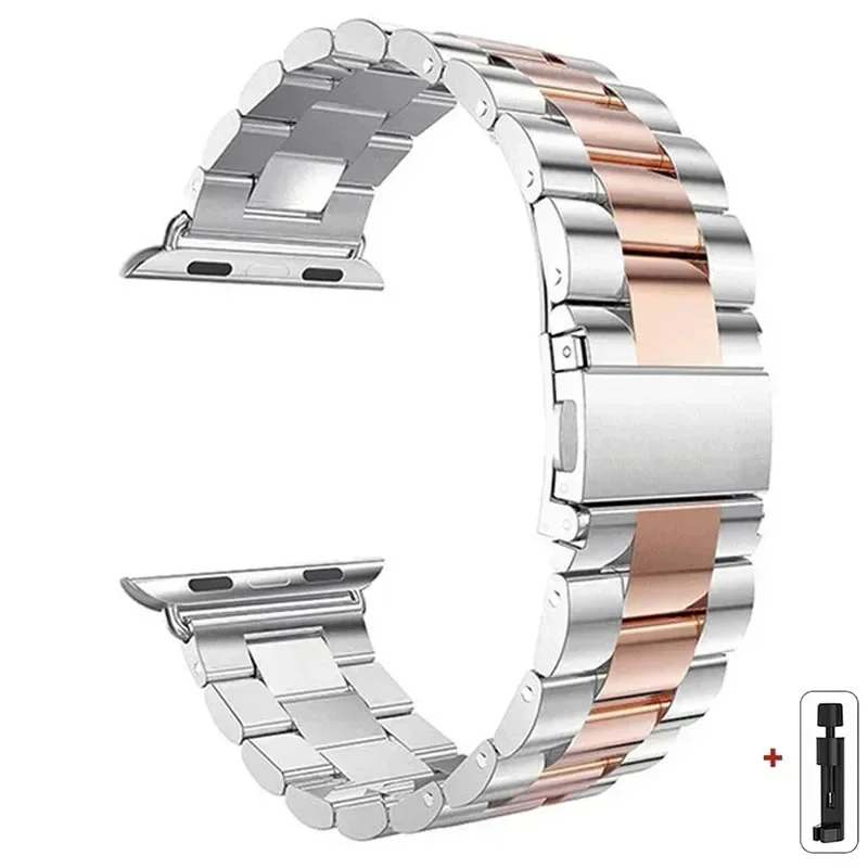 Premium Stainless Steel Watch Strap Bracelet