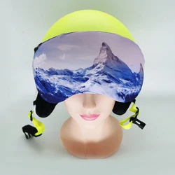 custom design Kids Snowboarding helmet Visor Cover Handmade Youth ski helmet Visor cover