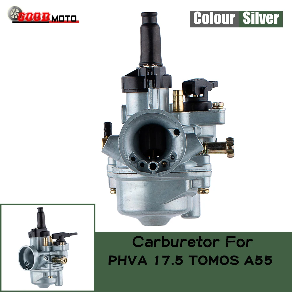 Carburateur Dellorto PHVA 17.5 US Pour Kymco, SYM, Peugeot 2T 50cc - Gicleur 90, Raccord 42/35 Mm