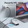 Vention USB C HUB Type C to USB 3.0 Dock Station USB C HDMI RJ45 4K for MacBook Pro Air Accessories Type C 3.1 Splitter USB HUB 3