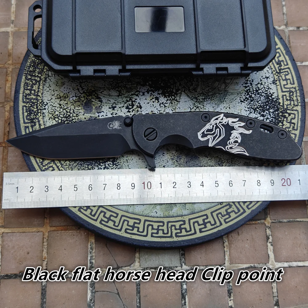 JUFULE 100% N690 Blade Hinderer XM18 Titanium Handle Ceramic JUFULE 100% N690 Blade Hinderer XM18 Titanium Handle Ceramic