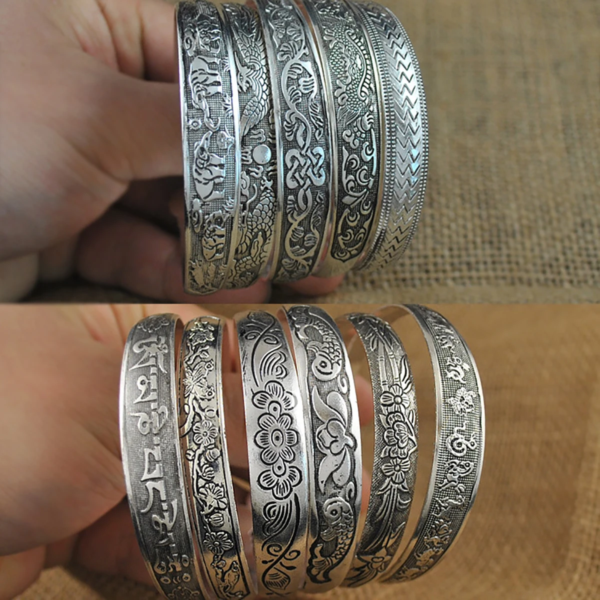 Retro Cuff Bracelet Image 4