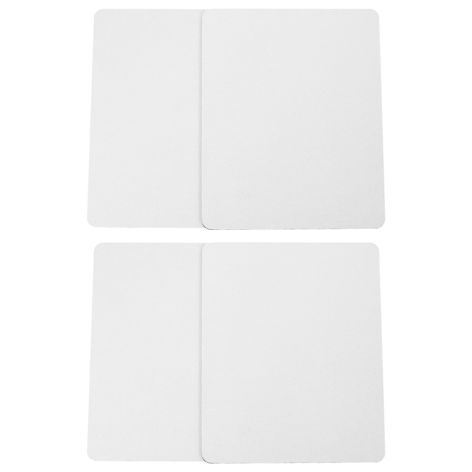 

5 Pcs Dye-sublimation Mousepad Blank Transfer 5pcs Package Mousepad Blanks Desk Computer Rubber Gaming for