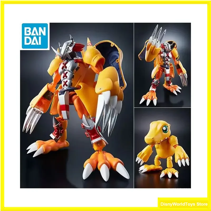100% Original Bandai Digivolving Spirits 01 Wargreymon Kanzen Henkei Figure Digimon Adventure In Stock Figure Anime Model Toys
