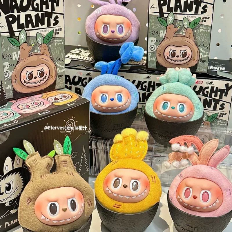 

In Stock Labubu Potted Plant Series Action Figures Cute Fashion Trendy Model Dolls Room Decoration Birthday Gift