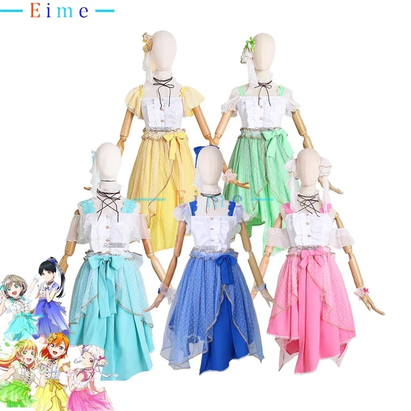 

EIME LoveLive Superstar Liella Hazuki Ren Cosplay Costume Women Cute Dress Party Clothing Halloween Uniforms Custom Made