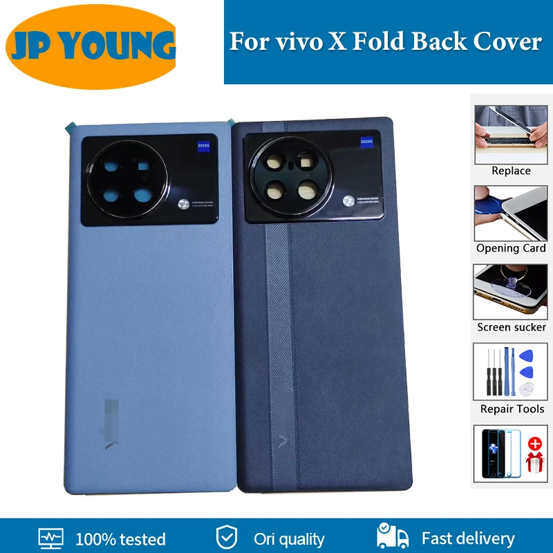 Coperchio Batteria Posteriore Originale Per Vivo X Fold Back Cover Housing Door Phone Cover Posteriore V2178A Back Case Parti Di Riparazione Di Ricamb