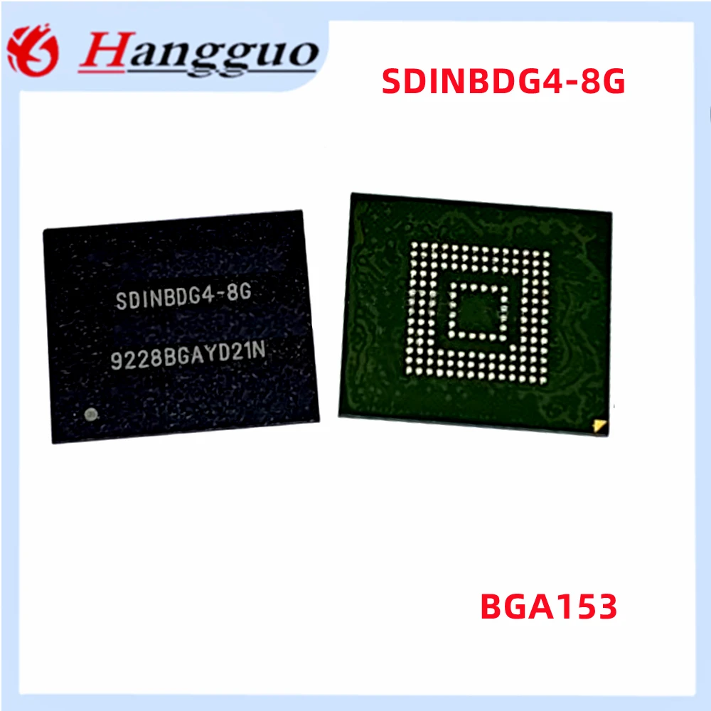 2 Teile/los Original SDINBDG4-8G BGA153 paket speicher IC chip