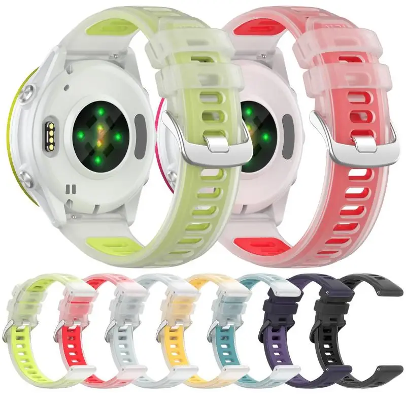 Silicone Strap for Smart Watches - 20mm and 22mm