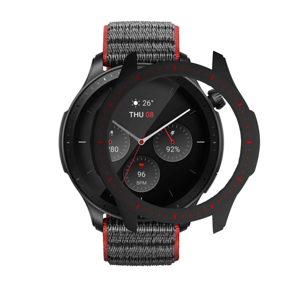 PC Watch Cover For Xiaomi Huami Amazfit GTR 4 Protective Shell Bumper Frame Gtr4 Protector Case Accessories watch screen protector case watch accessories watch case watch protective case watch cover watch protective cover