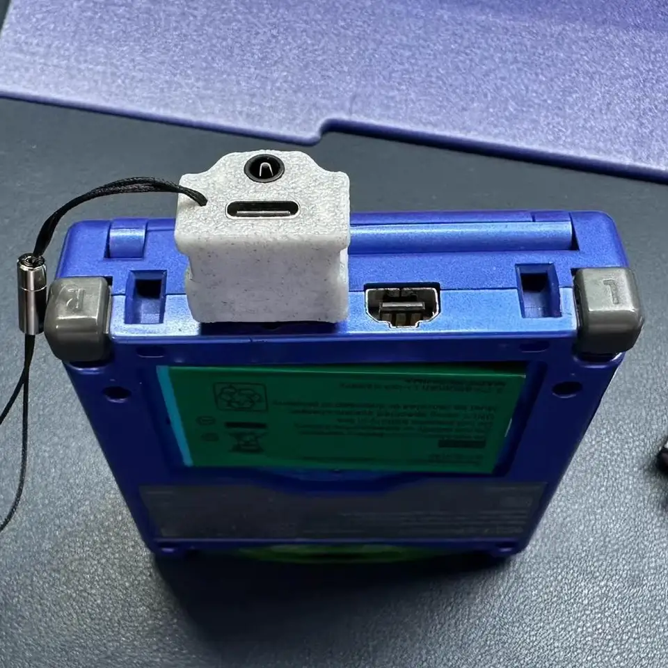 ゲームボーイアドバンスSPヘッドフォンアダプター、ヘッドセット