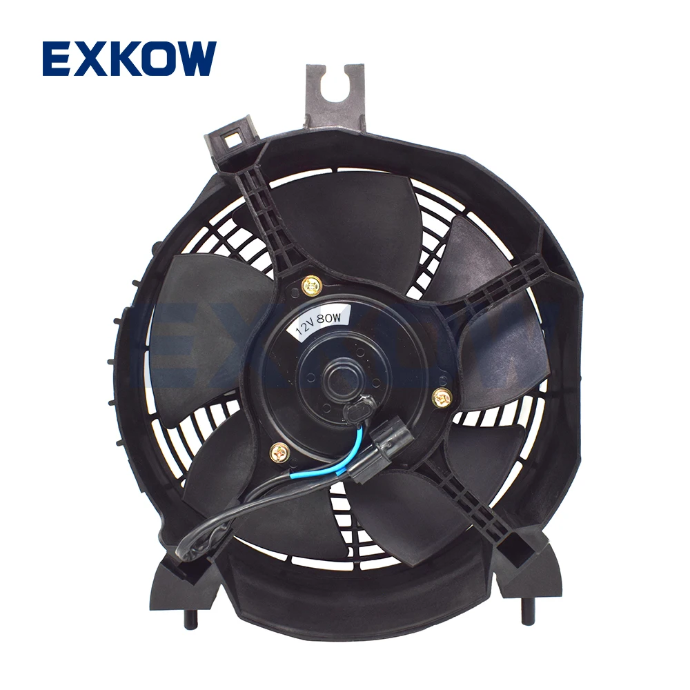 Air Condition Condenser Fan Shroud Motor for Mitsubishi Pajero Sport Montero Challenger Nativa Triton L200 MN123607 7812A280,car fan,air conditioning fan