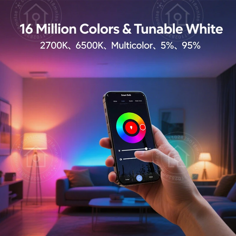Smart LED Light Bulbs Tuya Smart WiFi GU10 5W 7W 9W 220V 110V Spotlight Works With Alexa Google Home Voice Control