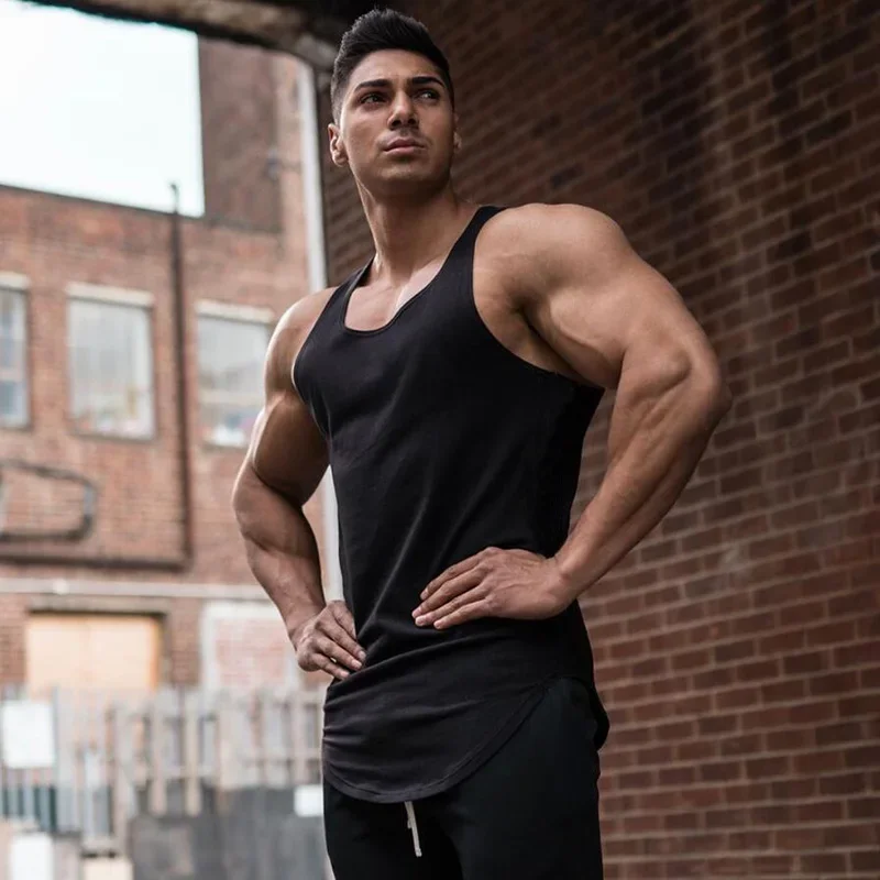 Débardeur Homme Sans Manches Imprimé Palmiers - Tissu Respirant - Pour Sport, Gym, Plage, été - Tailles M à XXXL