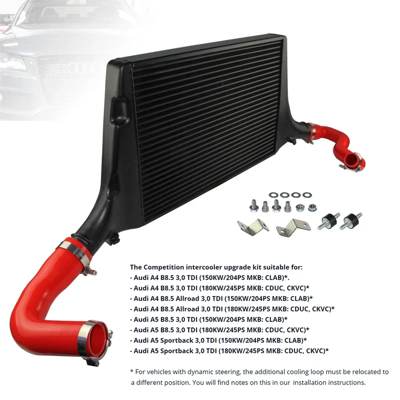 チューニングコンペティションインタークーラーキットはアウディa4b8.5