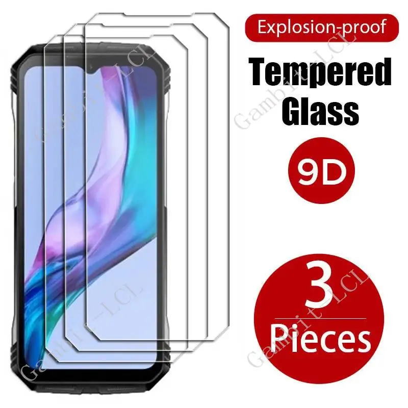 

3PCS For Doogee S110 Tempered Glass Protective DoogeeVMax V30T V30 5G V31 GT S100 Pro VMAX 6.58" Screen Protector Cover Film