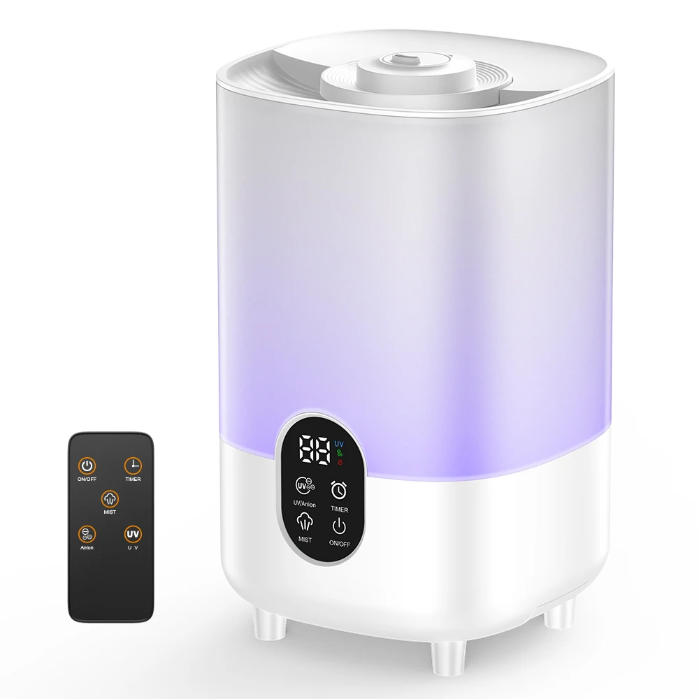 4L Air Humidifier with Remote control 220V EU For Home Bedroom Office Cool Mist