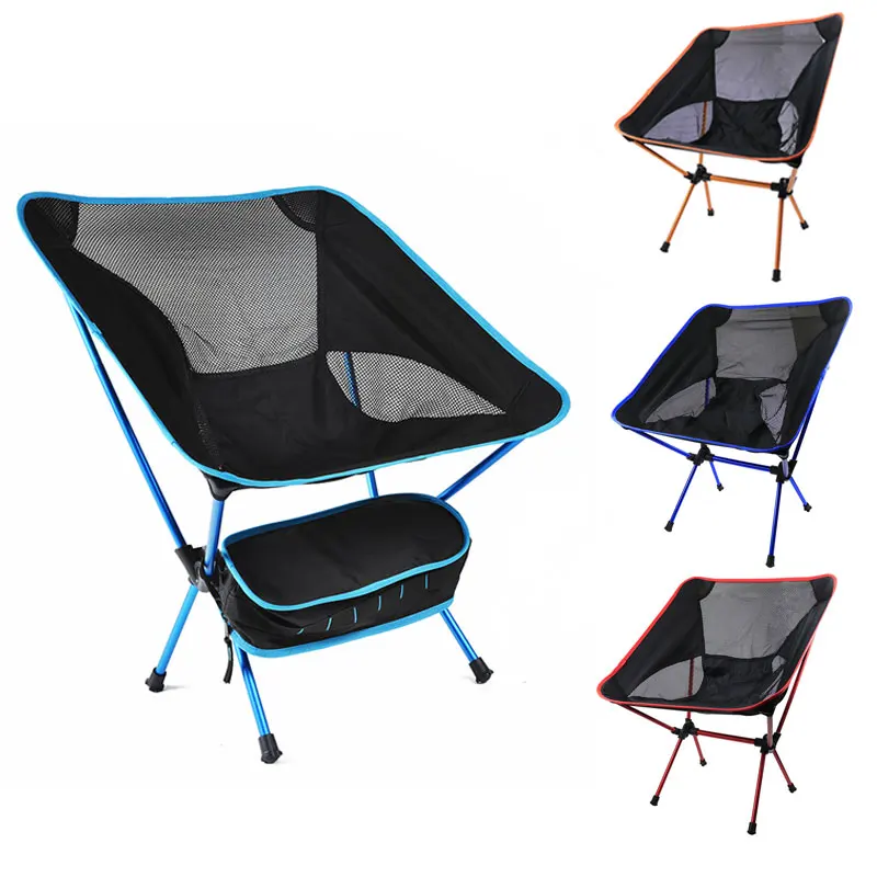 Travel Portable Folding Chair Outdoor Camping Chairs Oxford Cloth