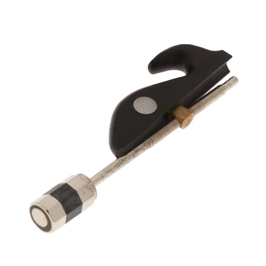 1 Set Black Sandalwood Erhu Bow Screw Head Adjust Bow for Musical Lovers