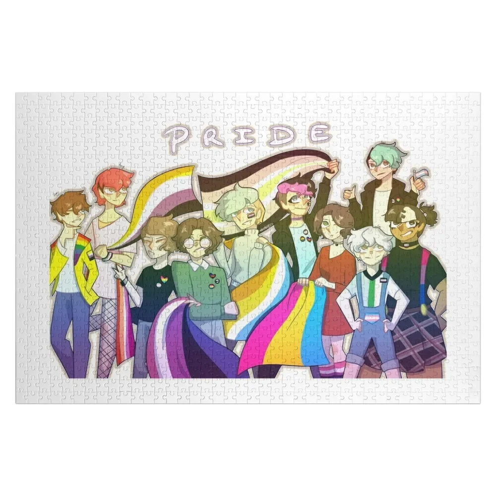 Pride 2021 Jigsaw Puzzle Custom Gift Game Children Puzzle