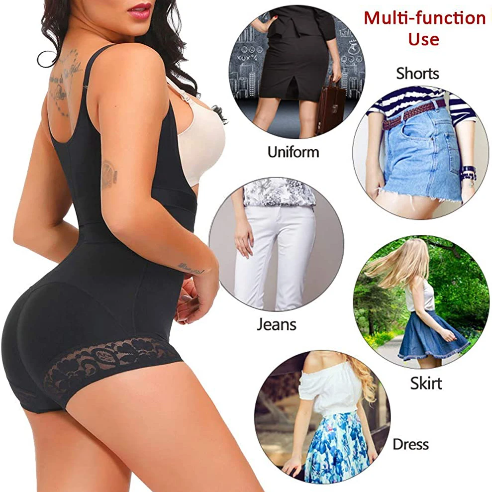 Body Shapewear Women Belly Slimming Sheath Fajas Colombians Postpartum  Shaper Waist Trainer Corset Bodysuit Reductive Girdles