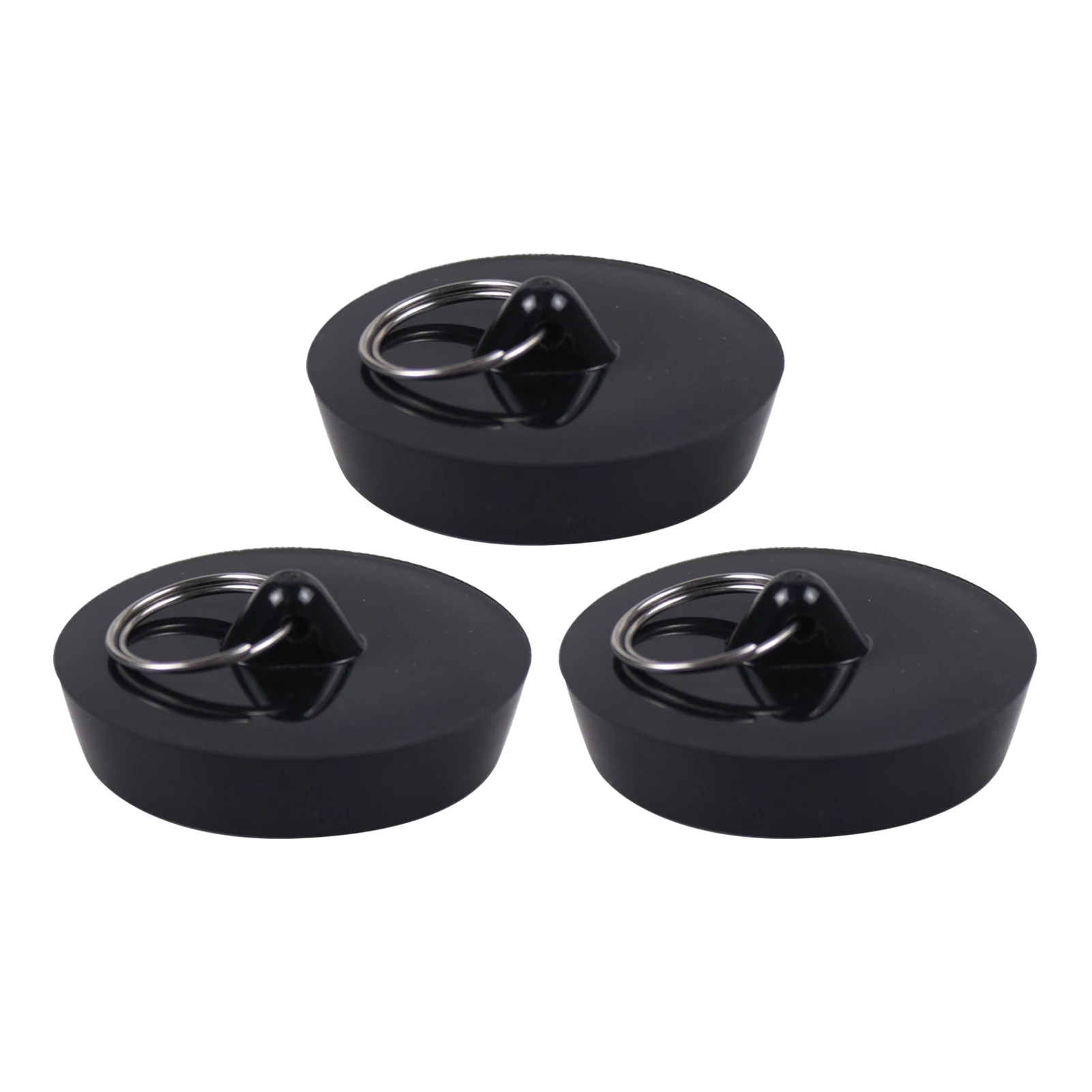 3pcs 45mm Tub Stopper Bath Plug Kitchen Sink Wash Basin