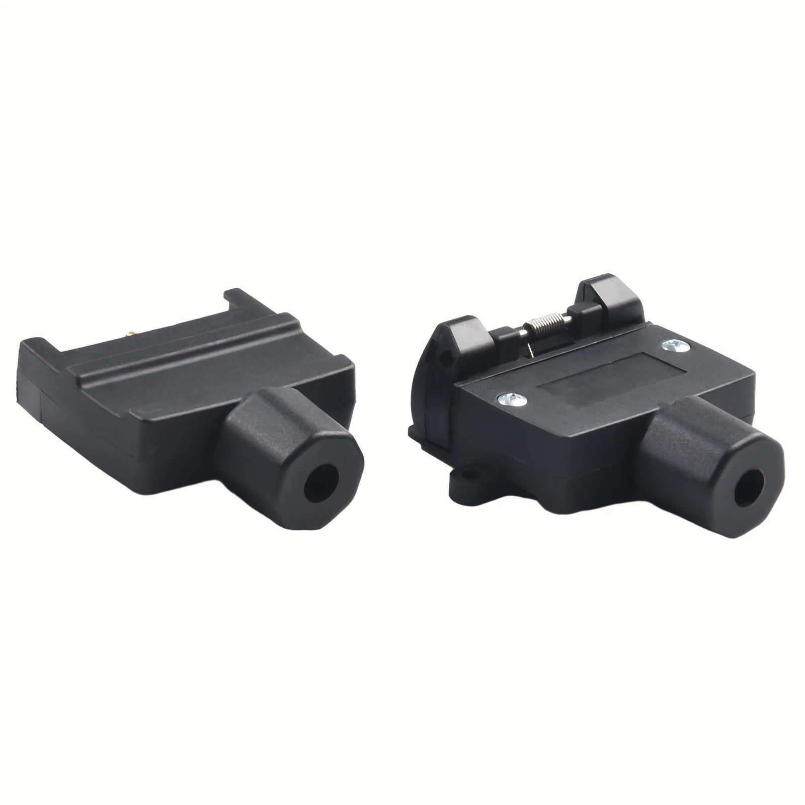 7 Pin Flat Trailer Plug Male & Female Socket Sets Caravan Boat Adaptor Connector Automobiles Parts Trailer Accessories