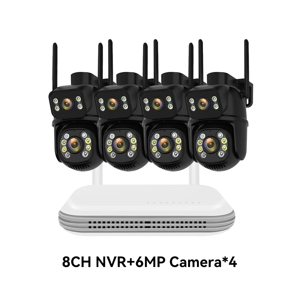 كاميرا ذكية 6MP واي فاي PTZ