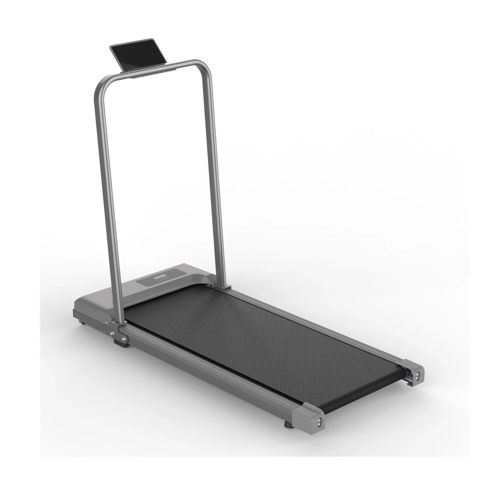 Esteira compacta elétrica dobrável com economia de espaço para corrida em casa