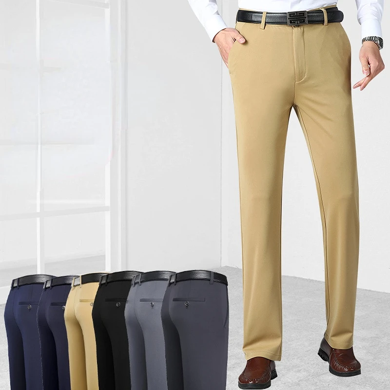 

New Arrival Fashion Minimalist and Fashionable Men's Regular Straight Tube Men's Casual Long Pants Plus Size 29-45 46 48 50 52
